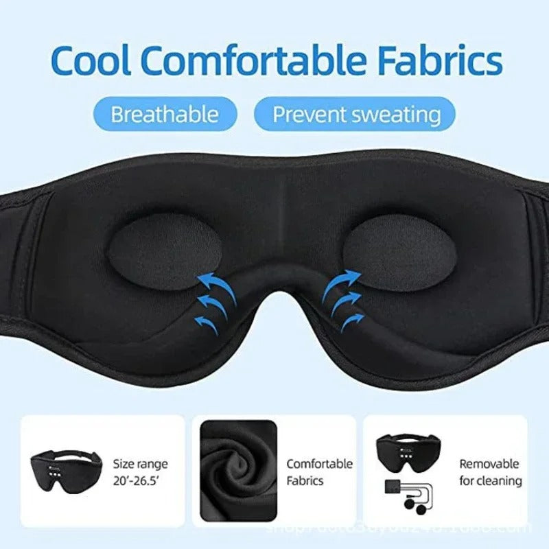 3D Eye Mask with Music & Bluetooth