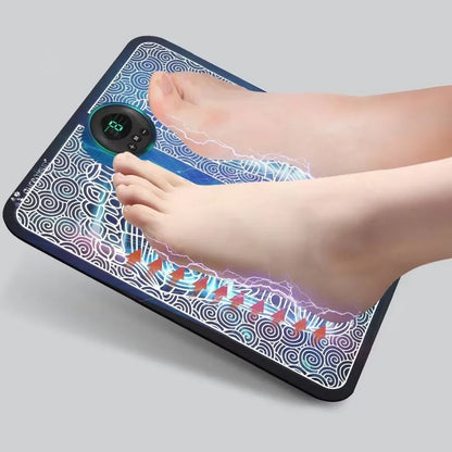 Electric foot massager pad, muscle massage relaxation trainer for massage, Fitness, outdoor sports, home family relaxation
