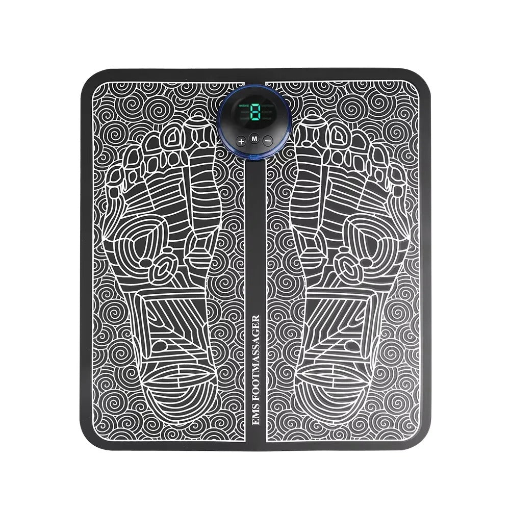 Electric foot massager pad, muscle massage relaxation trainer for massage, Fitness, outdoor sports, home family relaxation